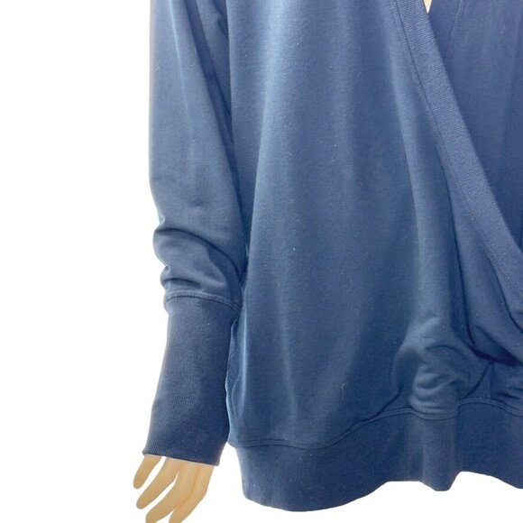 90 DEGREE by REFLEX Midnight Blue Hoodie Women's Size 1X - Picture 5 of 10